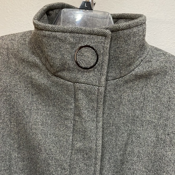 Calvin Klein Grey Dress Coat Size L - Picture 2 of 7